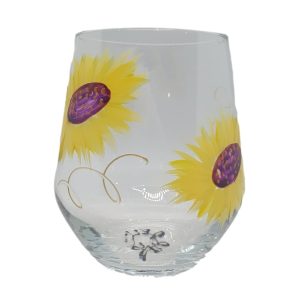 Sketch Pad Sunflower Glass - Boxed Indulgence
